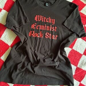 Maggie Rogers merch, “Witchy Feminist Rockstar”